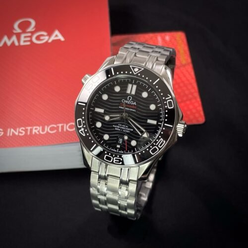 OMEGA  Seamaster White Dial Men's Watch