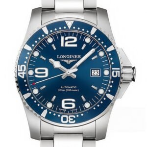 HYDROCONQUEST, Blue automatic watch