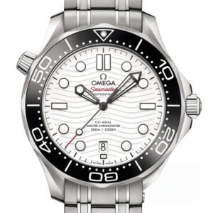 OMEGA  Seamaster White Dial Men's Watch