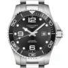 HYDROCONQUEST, Black automatic watch