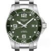 HYDROCONQUEST, Green automatic watch