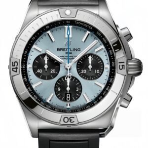 Chronomat B01 Chronograph 42mm Mens Watch Blue Rubber