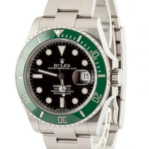 Rolex Submariner green Starbucks