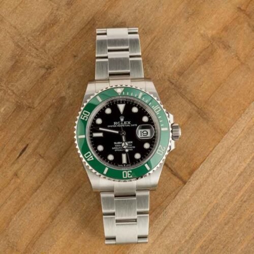 Rolex Submariner green Starbucks