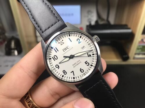 Pilot's Mark  Steel White Dial 40mm