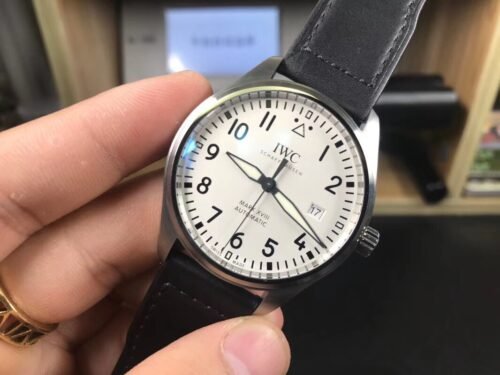 Pilot's Mark  Steel White Dial 40mm