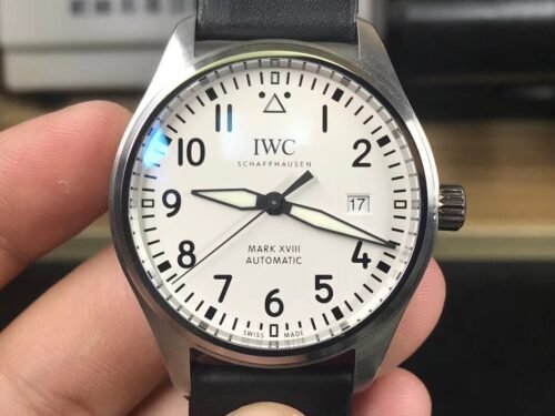 Pilot's Mark  Steel White Dial 40mm