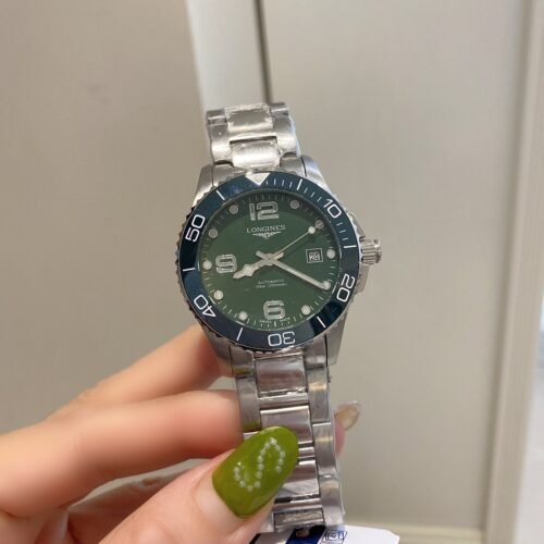 HYDROCONQUEST, Green automatic watch