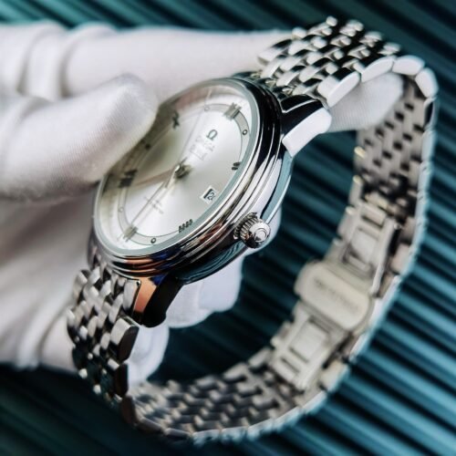 OMEGA De Ville Automatic Silvery White Dial Men's Watch