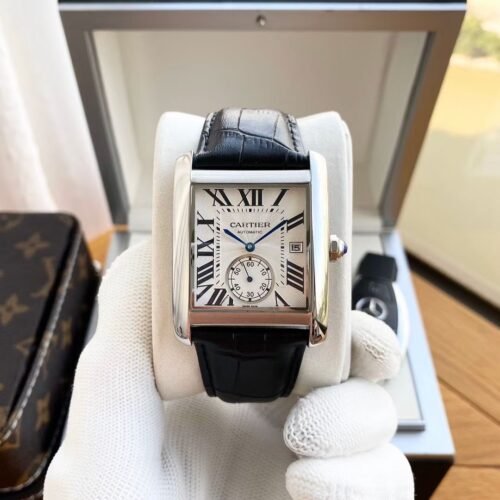 Cartier-Cartler Tank Series Men's Watch