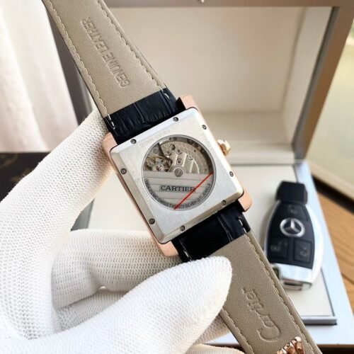 Cartier-Cartler Tank Series Men's Watch