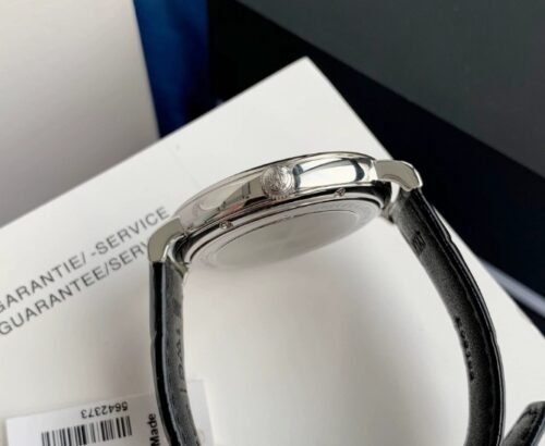 IWC Portofino Automatic Watch, Black Leather