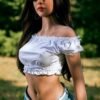 EU Stock - RIDMII Zinnia 157cm Unique Design Silicone Head TPE Body Best Female Full Size Love Sex Doll